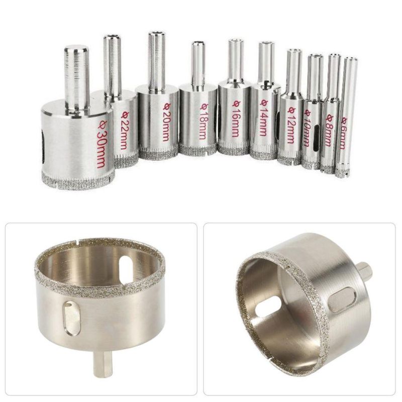 Electroplated 6-65mm Diamond Core Drill Bit Hole Saw