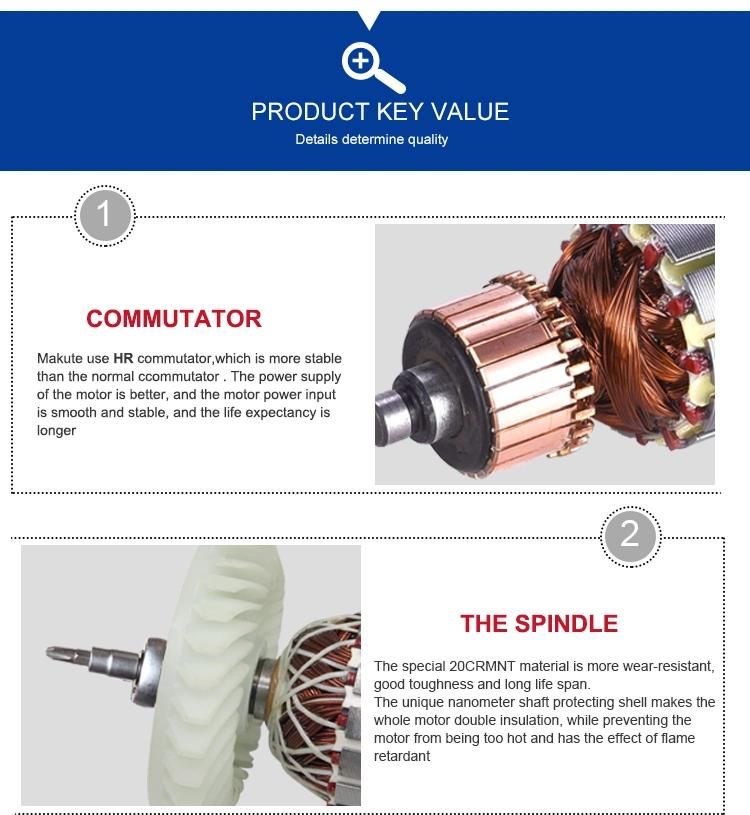 Makute 550W 10mm Electric Hand Drill with Keyless Chuck (ED002)