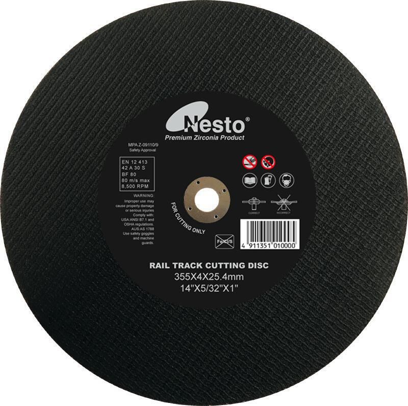 PROFESSIONAL RAILTRACK CUT-OFF WHEEL CUTTING DISC STEEL LARGE