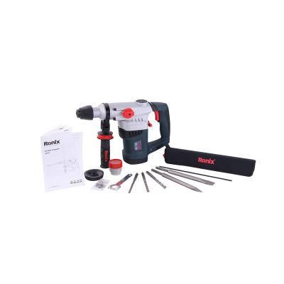 Ronix Model 2707 36mm 1500W Industrial Power Tool Electric Drill Power Jack Hammer Drill Rotary Hammer