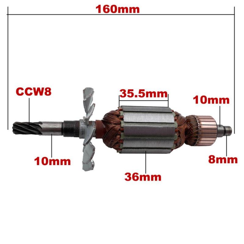 AC220V-240V Armature Rotor Anchor Replacement for Hitachi Jig Saw