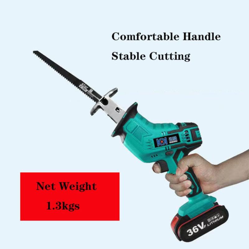 Lithium Battery Reciprocating Saw Hand Handle Cutting Saw Cordless Saw