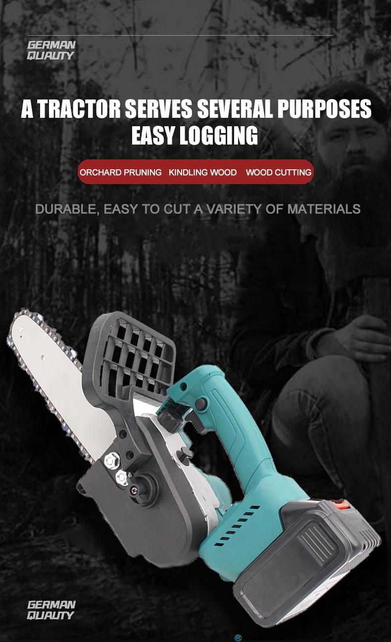 10inch Single Hand Held Cordless Chainsaw