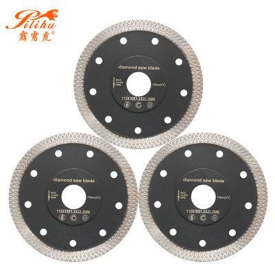 Hot Press Mesh Cycloone Turbo Diamond Blade for Hard Tile Ceramics Marble