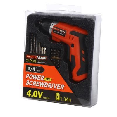 3.6V Electric Screwdriver Power Tool Power Screwdriver Electric Tool Cordless Screwdriver