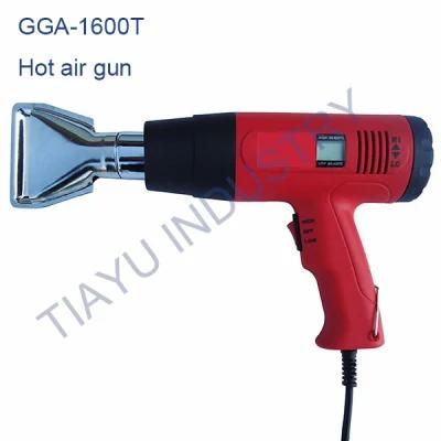 1600W Hot Air Heat Gun Dual Temperature Paint Stripper DIY Tool + 4 Nozzle