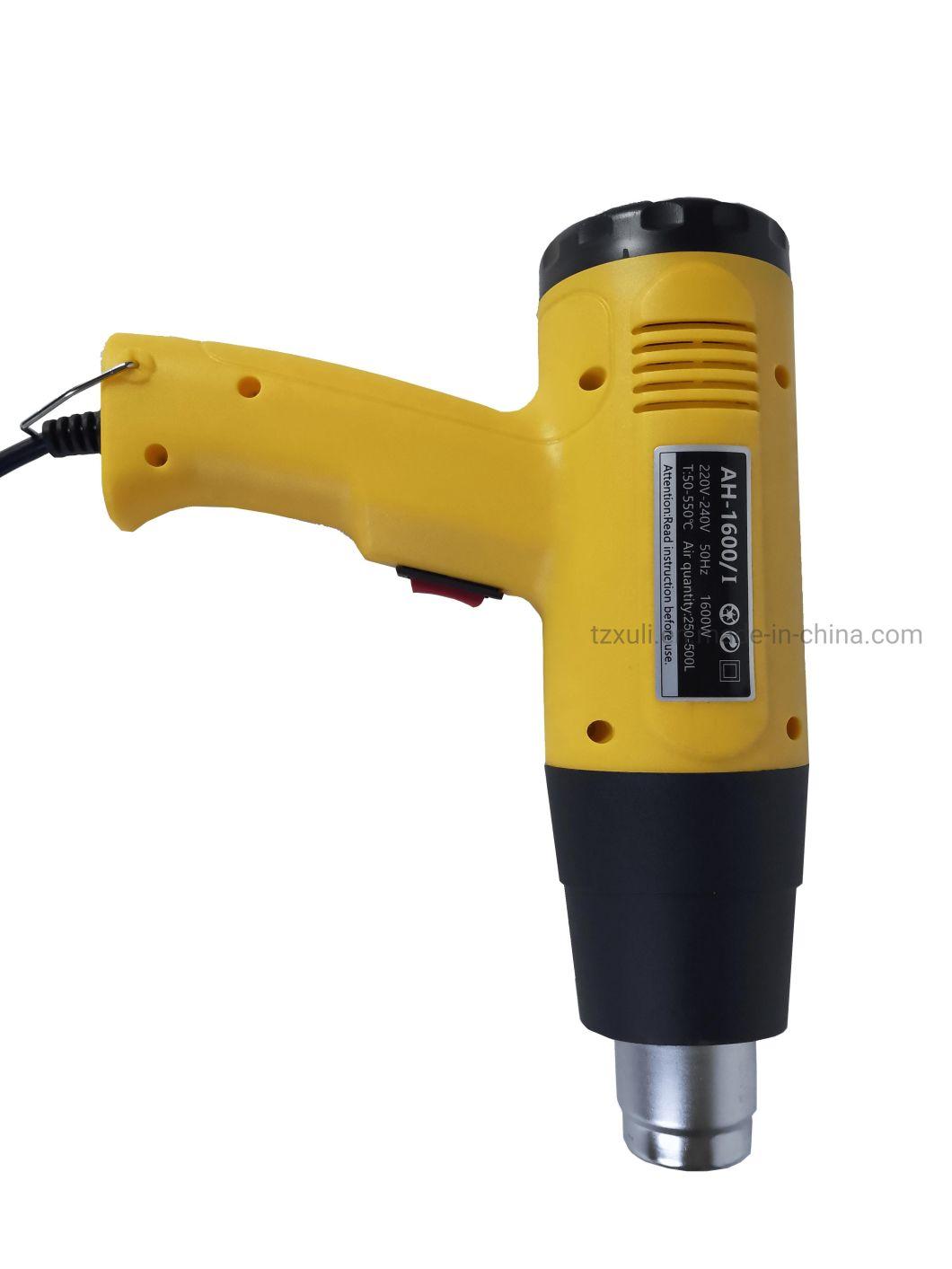 1600W Corded Electric Hot Air Heat Gun for Shrink Wrapping