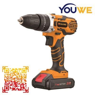 Youwe Lithium Cordless Drill, Power Drill Kit with Battery and Charger, Variable Speed, 18 Position. 34PCS-56PCS Hardware Tool Set Kits (option)