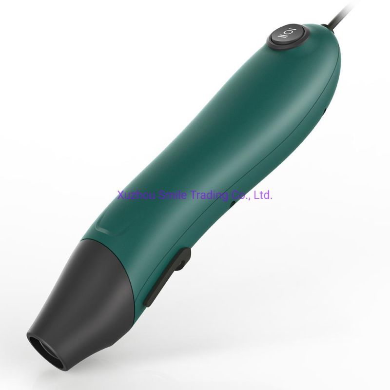 Hot Air Gun Wholesale Price Rubber-Covered Handle Heat Gun with Temperature and Air Flow