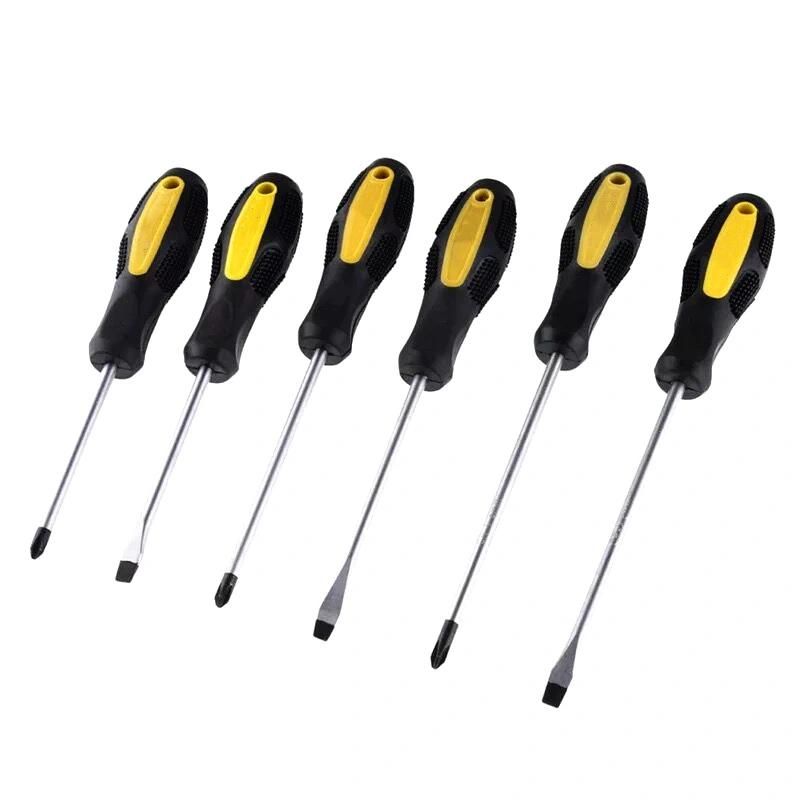 Good Quality Transparent Plastic Handle Cross Head Screwdriver