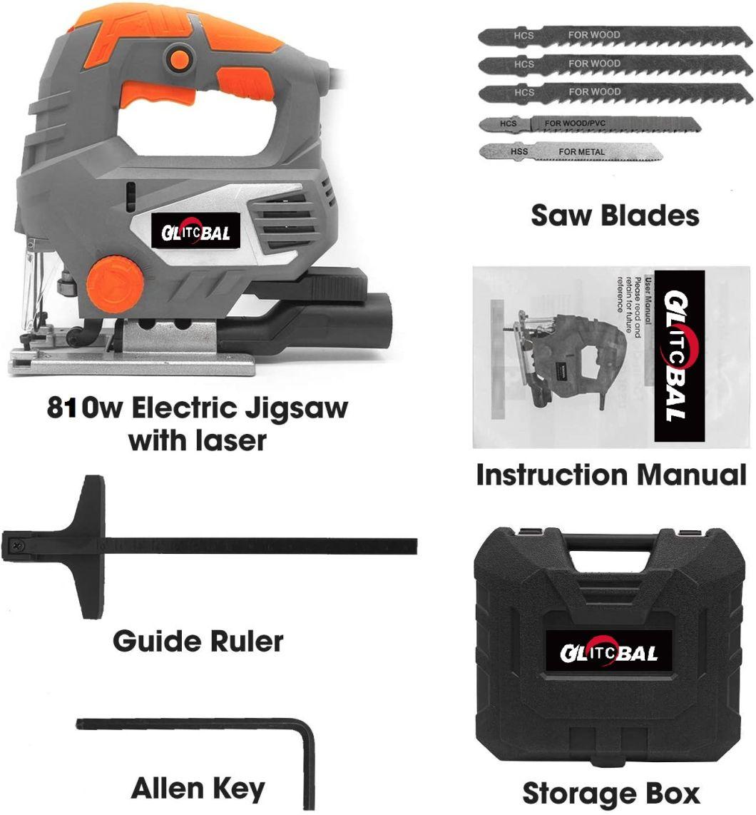 810W Professional Electric Jigsaw Power Wodd Working Tool