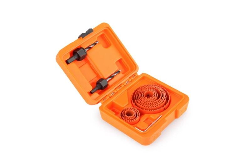 12PC Carbon Steel Hole Saw Set