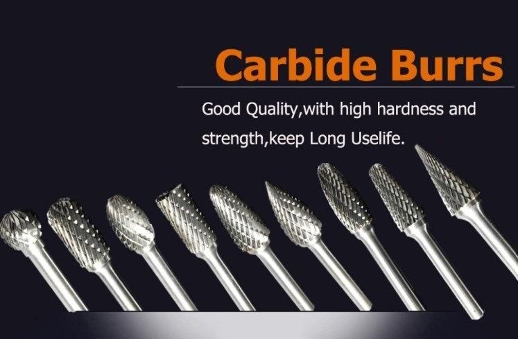 F Type Double Cuts Tungsten Carbide Rotary Files Tungsten Carbide Burrs