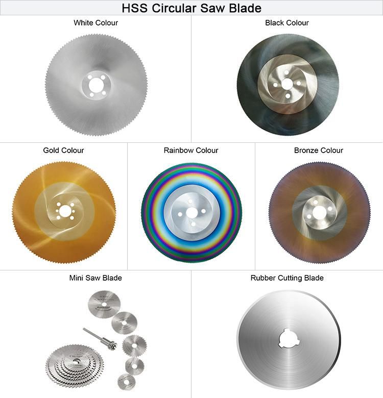 High Quality HSS Slitting Saw Blades for Cutting Iron