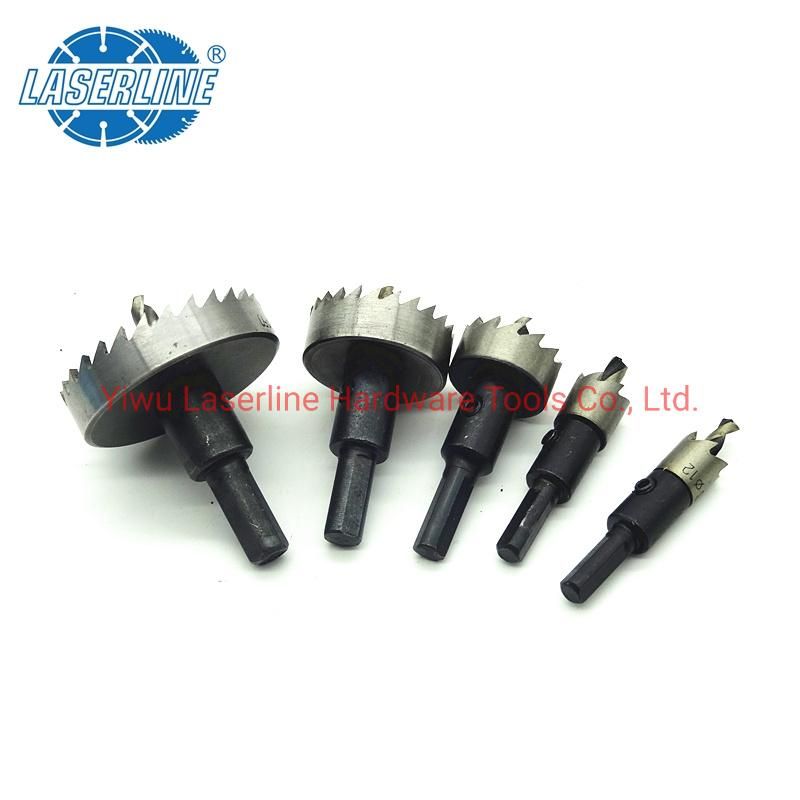 HSS Hole Saw for Iron and PVC Plate Metal Drilling