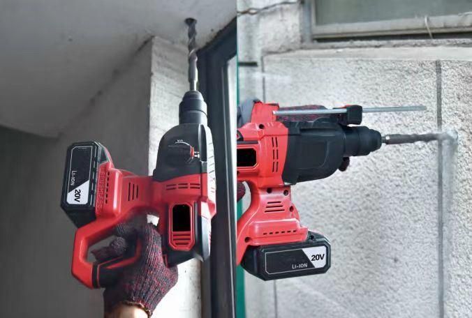 20V Brushless SDS Rotary Hammer Electric Drilling Machine Power Tools Hammer Drill Machine Electric Brushless Cordless Rotary Hammer