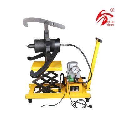 100 Ton Portable Hydraulic Trolley Puller with Crane and Truck Yl-100t