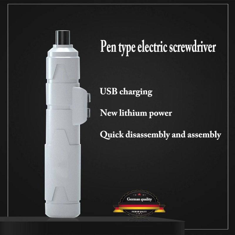 Pen Type Electric Screwdriver Set Tool Small Micro Precision Set Multi-Function Electric Batch Mini Rechargeable Screwdriver