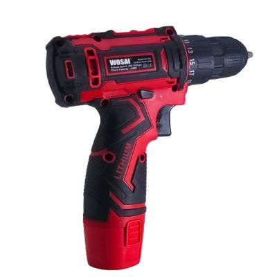 Wosai China Mini Electric Screw Driver Drill Electric 12V Cordless Drill