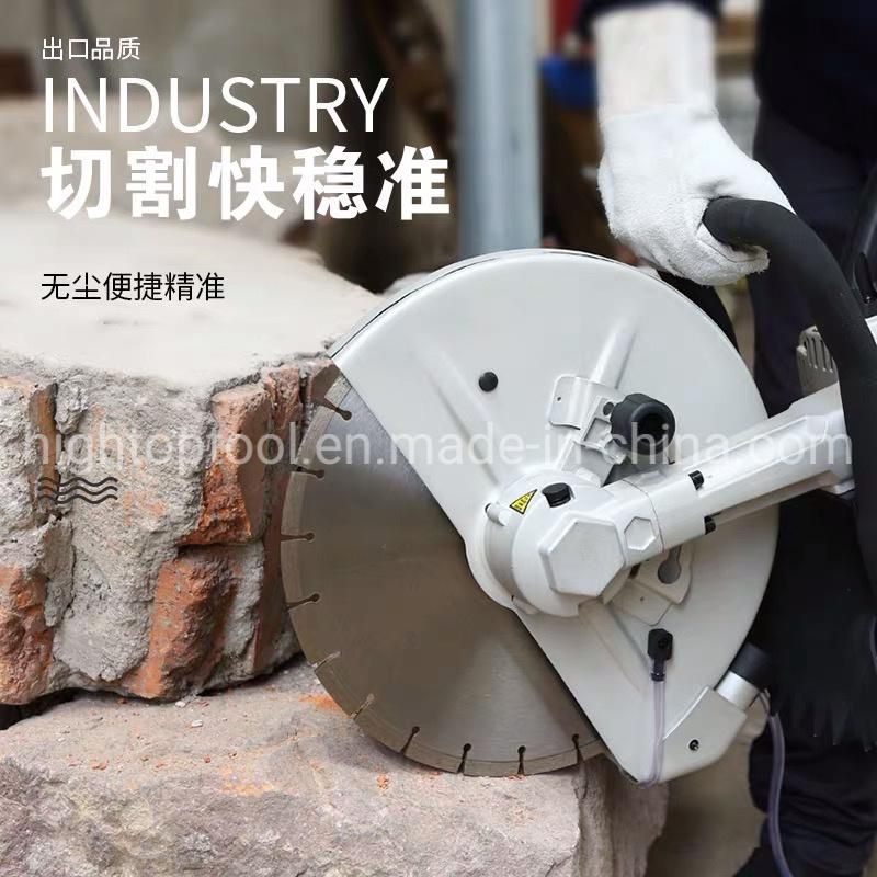 Industrial Electric Hand Held Granite Marble Stone Wet Cutting Machine Cutter Sink Cutting Mine Concrete Wall Road Cutting Grooving Cutting Machine