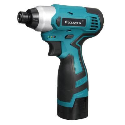 Toolsmfg 16.8V Lithium-Ion Cordless Impact Electric Driver Screwdriver