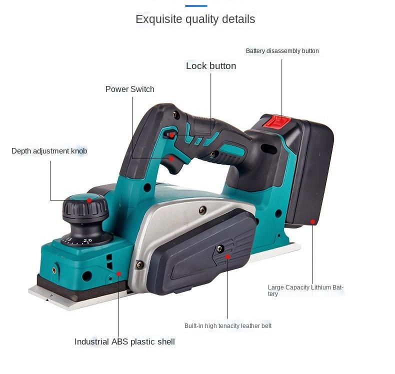 Electric Planer Woodworking Household Tool Press Planer Multi-Functional Portable Planer Cutting Machine