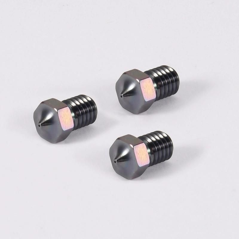 Nano Coating Tungsten Carbide Wc Nozzle Solider Accessories Carbon Fiber Electric Tools Drill Parts