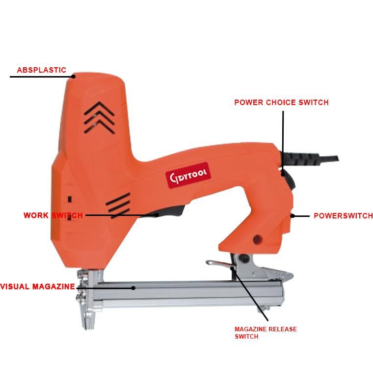 1800W 220V Ga. 20 Powerful Electric Stapler Gdy-Ej1013b