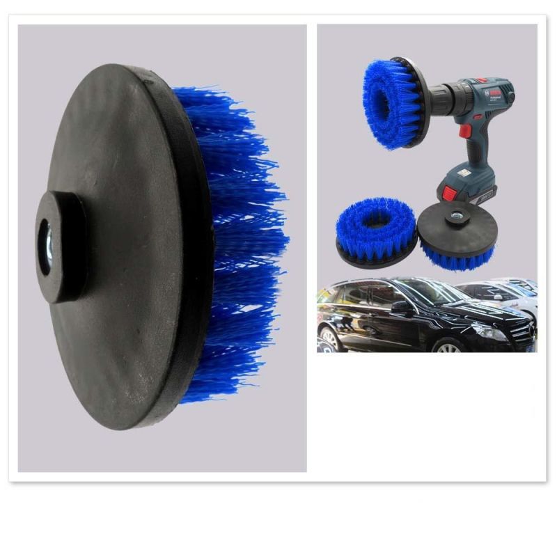 5 Inch M14 Blue Hollow Electric Drill Brush Disc Brush Cleaning Brush