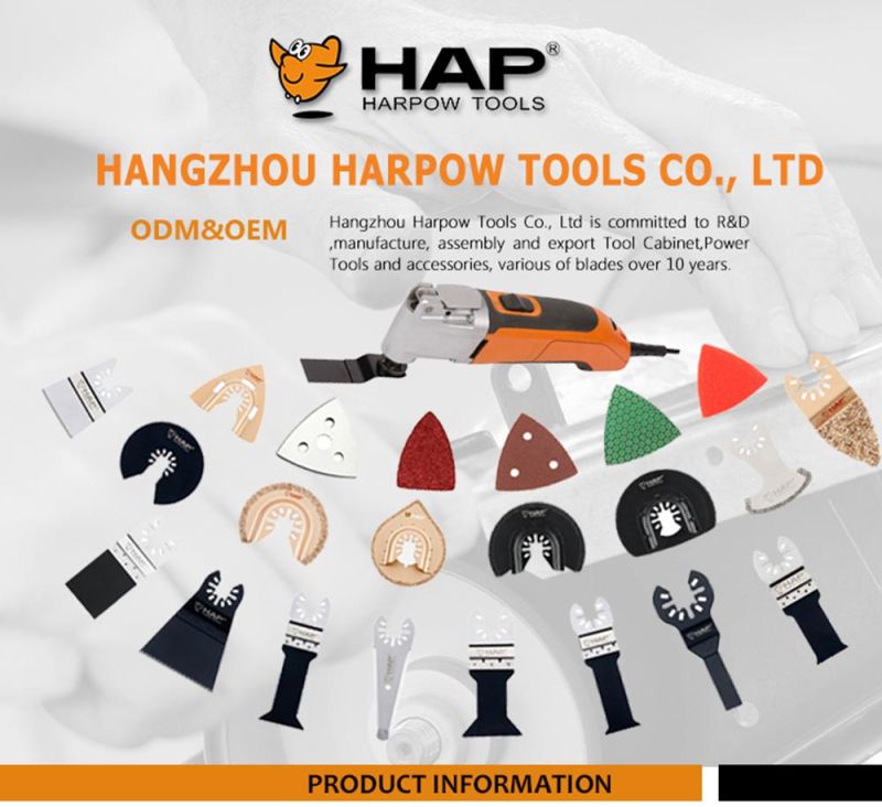 Harpow Special Design Quadsaw Old Work PVC Box Drywall Cutting Blade