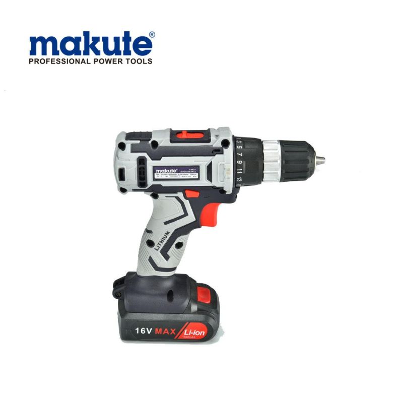 Li-ion 12V 10mm Screwdrivers Cordless Drill Electric Power Hand Drill with LED Light and Tool Box