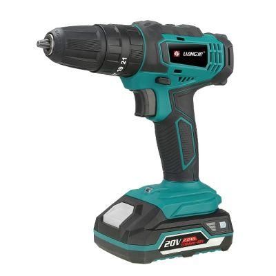 Liangye Electric Power Tools 18V Cordless Battery Operated Impact Drill