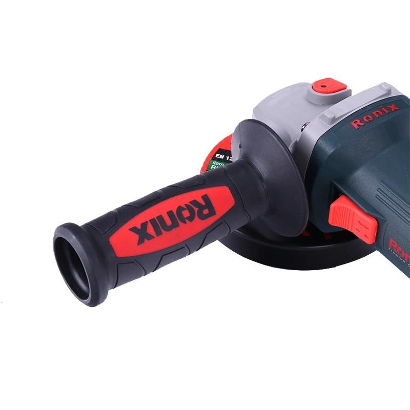 Ronix Model 3212 230mm 2350W Single Speed Slide Switch Mini Electric Angle Grinder for Grinding & Cutting