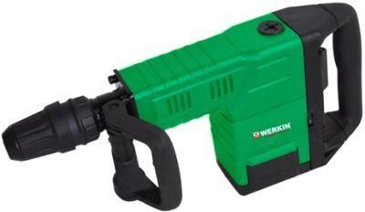 Werkin 11kg Demolition Breaker Hammer 11e Type with Speed Control