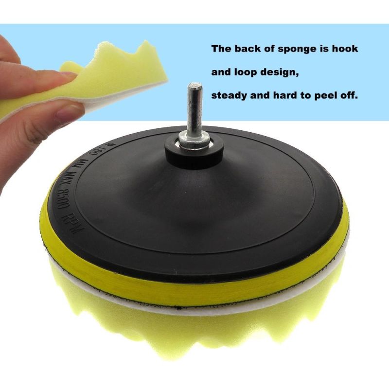 Factory Direct Sale Car Care Polisher Foam Polishing Pads Esponjas PARA Pulir Carro Pad Polish Car Sponjas Autos