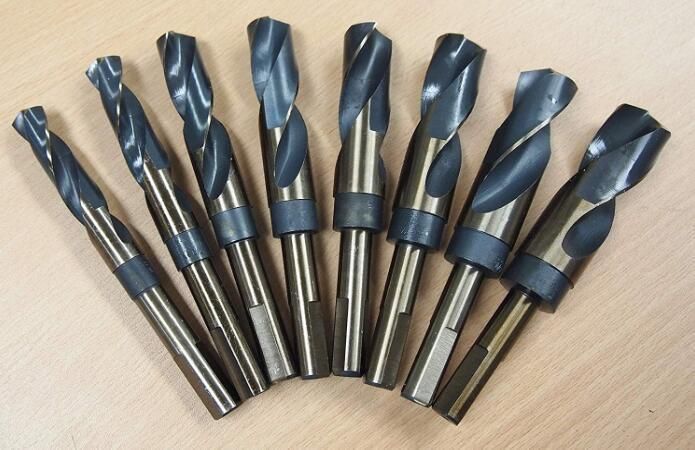 8PC HSS Cobalt Reduce Shank Drills