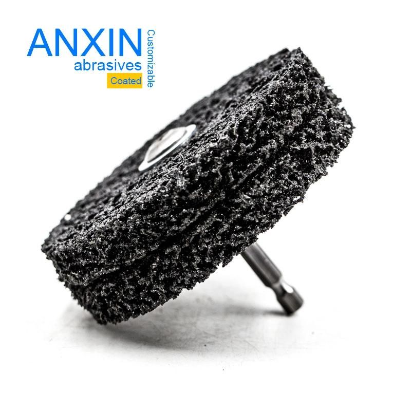 Hexagon Spindle Strip It Cleaning Wheel