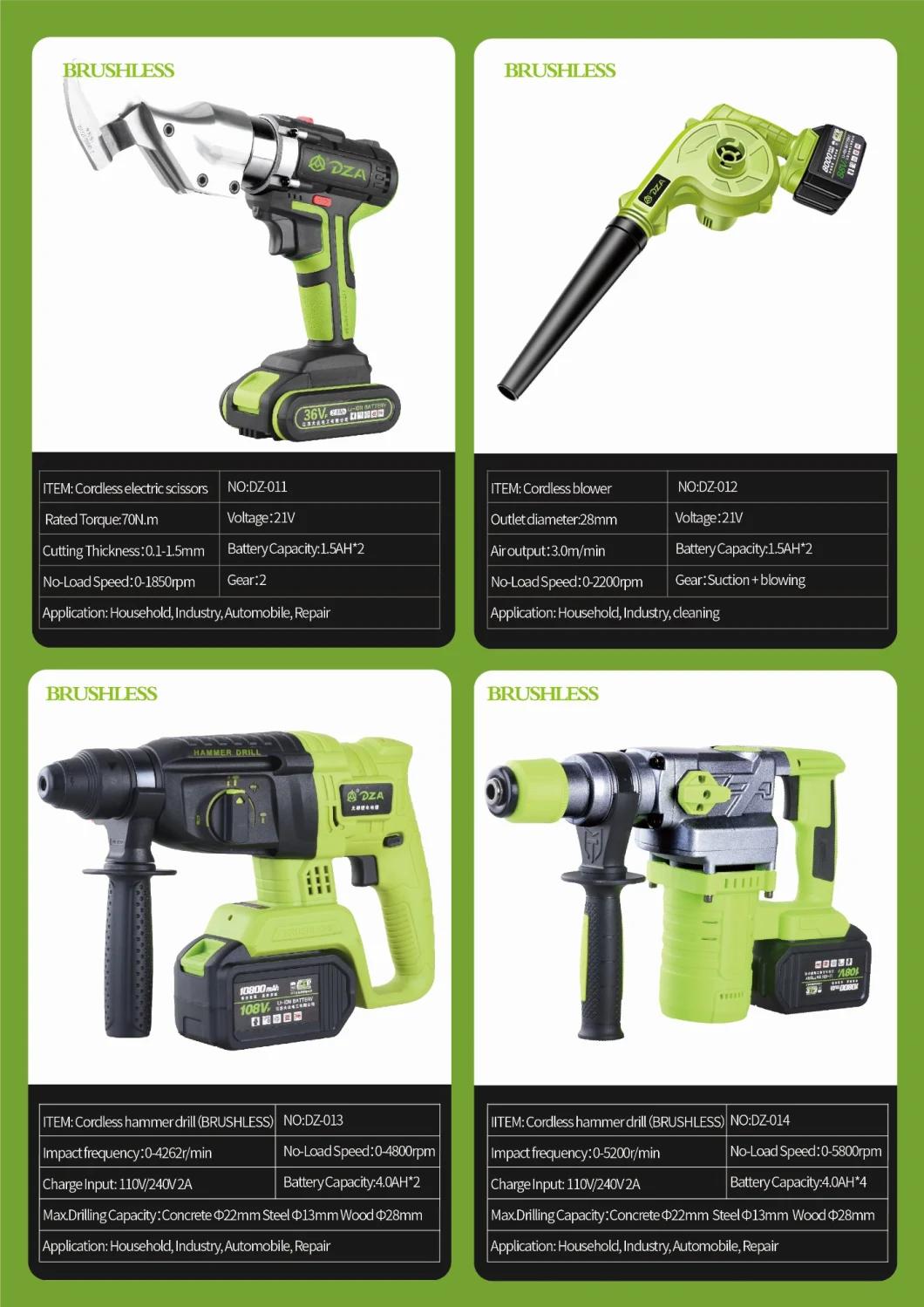 OEM Electric 21V Cordless Battery Brushless Drill Set
