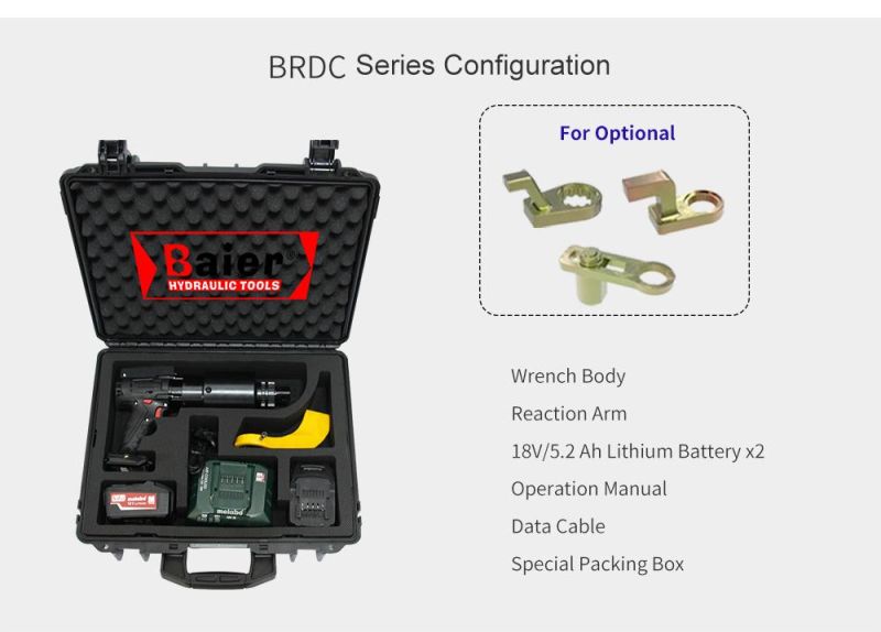 Hot Selling High Quality Battery Charging Battery Cordless Torque Wrench-Brdc