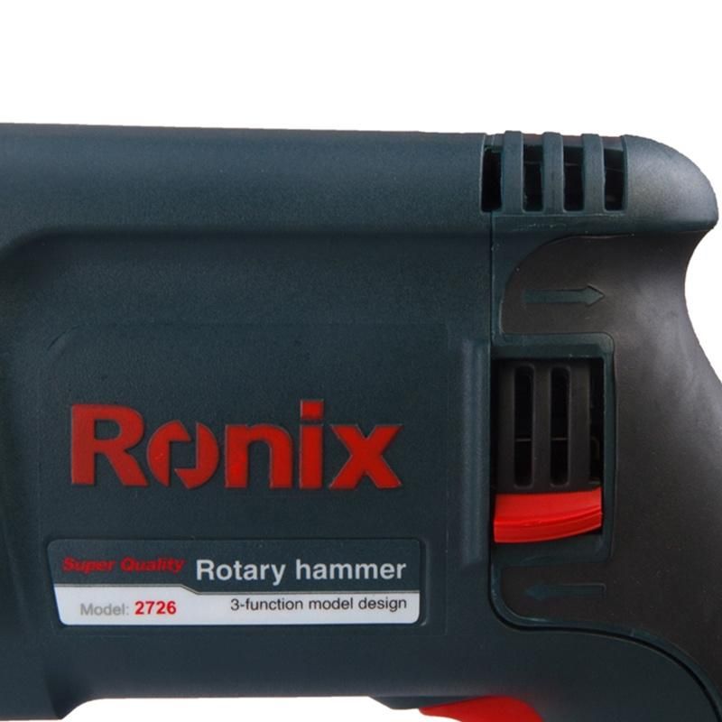 Ronix Hot Sell in Stock Model 2726 Power Tools 26mm 850W Portable Electric SDS Max Rotary Hammer Drills Machine