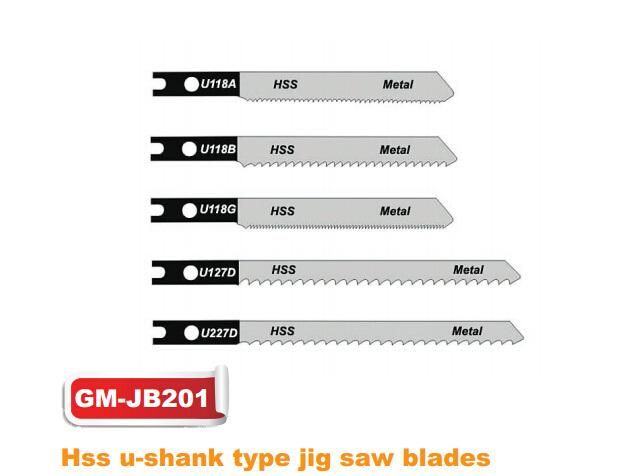 HSS U-Shank Type Jig Saw Blades for Cutting