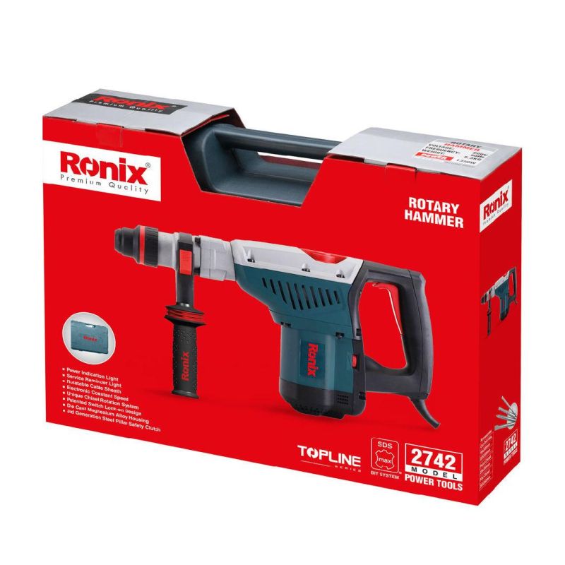 Ronix Model 2742 Best Price High Power 1350W Portable Rotary Hammer Drill Machine
