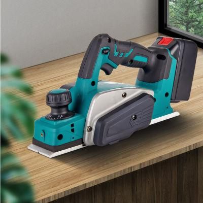 20V Lithium Brushless Wood Planer Cordless Electric Planer for Wood Planer Handheld Wood Cutting