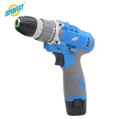 Jsperfect Portable 12V Gearbox 3 in 1 Recharchable Cordless Drill