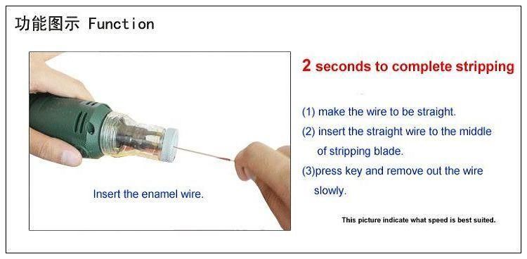 Enamel Wire Stripping Machine SS-SM06