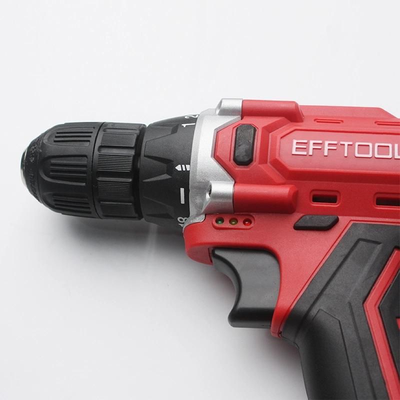 Efftool Hot Sale Variable Speed 18V Li-ion Battery Cordless Drill Lh-199
