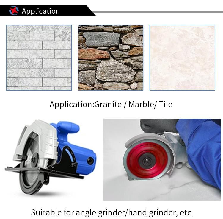 115mm Top Quality Ultra-Thin Diamond Cutting Saw Blade for Ceramic Tiles