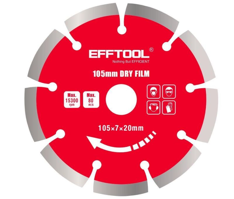 Efftool Professional Diamond Saw Blade 105*20*7 115*22.2*7