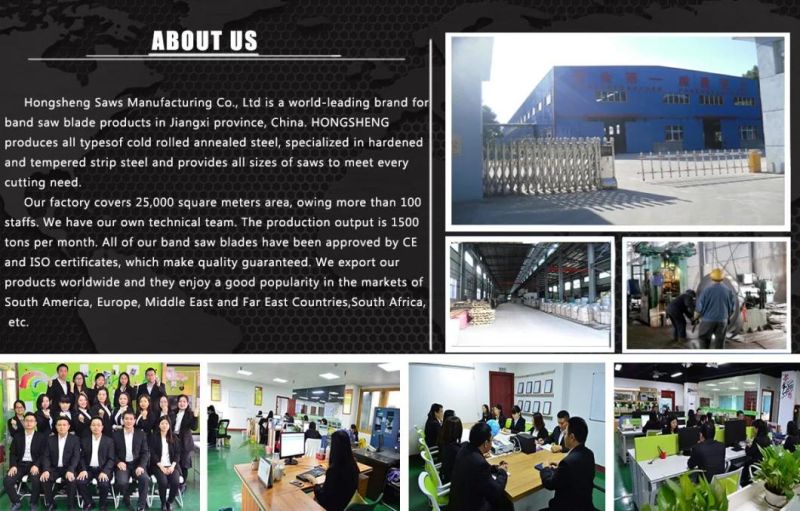 Food Cutting Bone Meat Bandsaw Blades