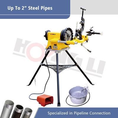 Hongli Sq50d Pipe Threading Machine Compatible with 300
